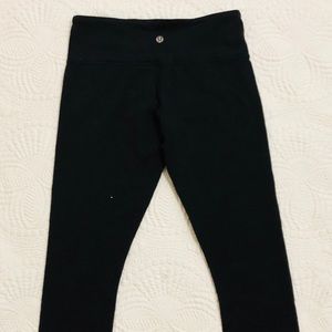 Size 6 Black Lululemon Leggings
